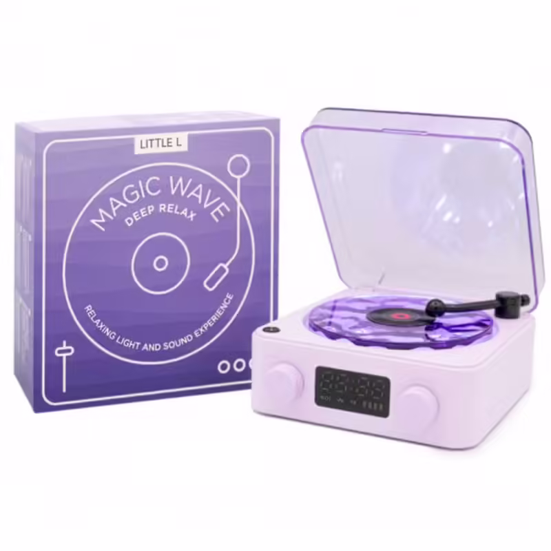 Haut-Parleur Sensoriel Magic Wave Violet, Petit Boum