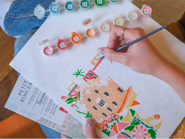 Peinture au Numéro Barcelona, La Petite Epicerie – Image 2