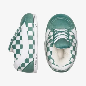 Chaussons BETTY pantoufles XXL au Look ultra-douillet, Flamingueo